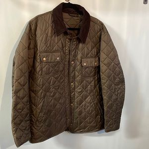 Quilted Barbour coat